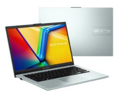 נייד ASUS VivoBook Go 14 i3-N305 8GB 512NVME FHD DOS Green Grey