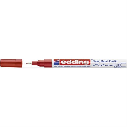 טוש פיינט 780 טיפ 0.8 מ"מ אדום אדינג edding