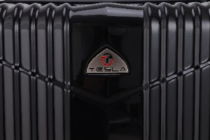 סט 3 מזוודות איכותיות פוליקרבונט TESLA עם מנעול TSA - צבע שחור