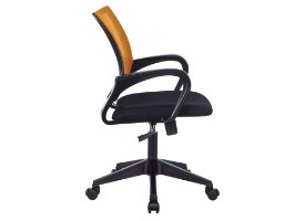 כיסא משרדי - BUROCRAT CH-695N - שחור/כתום