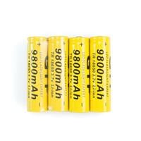 סוללה נטענת איכותית 3.7v 9800mAh 18650 Li-ion