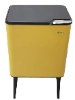 צהוב - פח אשפה על רגליים מירה Mira MB36L 36L