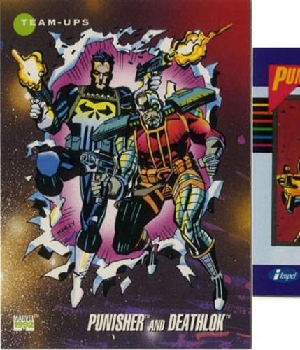 קלף בודד מארוול marvel - punisher & deathlok - Universe Series 3 - 86