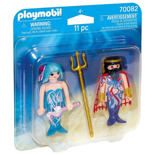פליימוביל-  מלך ים ובתולת ים  70082 Playmobil