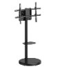 שחור - עגלה למסך "86-"37 לומי Lumi FS38-46TW