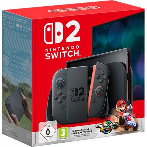 קונסולת Nintendo Switch 2 Mario Kart World - יבואן רשמי
