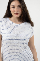 חולצת ורבר פסים כחול