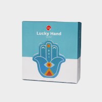 אגרטל חמסה צבעוני Lucky Hand – כחול - מארז לא מושלם