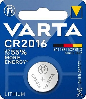 סוללת VARTA CR2016