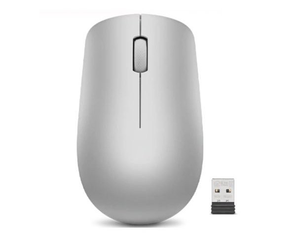 עכבר אלחוטי LENOVO 530 Wireless Mouse - כסוף