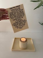 סט סגולת רחל אמנו להדלקת נר-שמנת