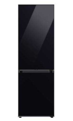 מקרר מקפיא תחתון 344 ליטר נטו Samsung BeSpoke RB35C6225BK מהדרין - גימור זכוכית שחורה
