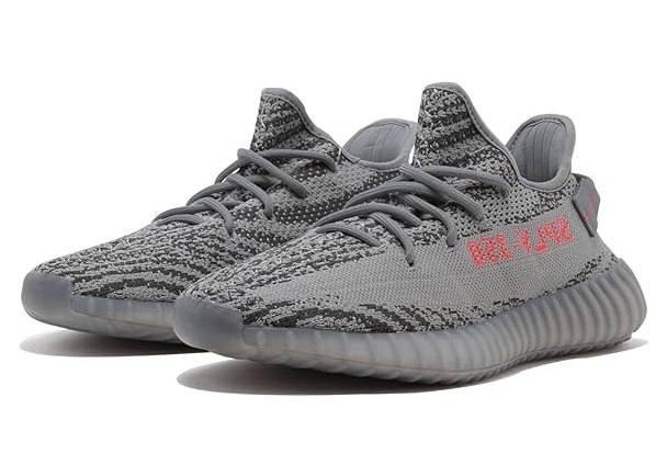 סניקרס אדידס ייזי YEEZY SPLY 350 אפור אדום