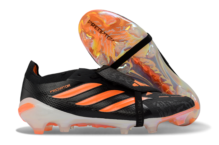 נעלי כדורגל אדידס Predator Edge שחור כתום