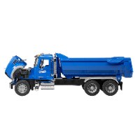 ברודר - משאית מאק פסולת כחולה - 02823 Bruder Mack