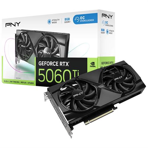 PNY RTX 5060Ti 8GB OC Dual Fan