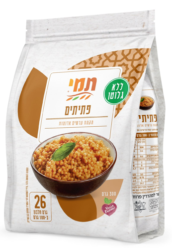 פתיתים מעדשים אדומות ללא גלוטן 300 גרם - תמי