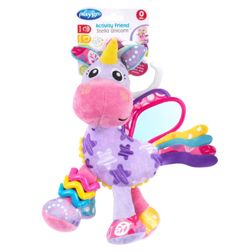 פלייגרו - בובת פעילות תליה חד קרן - Playgro 186981