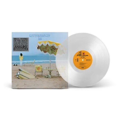 NEIL YOUNG /ON THE BEACH (Clear Vinyl, 50th Anniversary)