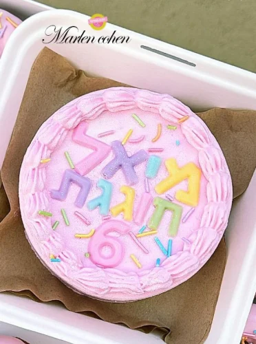 תבנית אותיות מיה 2 גדלים בתבנית 1.5+2 סמ