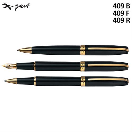 עט לג'נד  שחור זהב  X-Pen LEGEND דגם XP-409