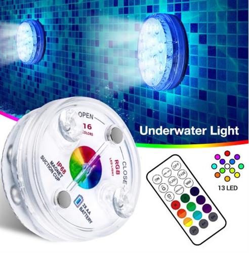 Underwater-מנורות לד צבעוניות לבריכה