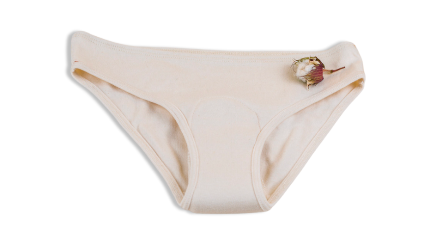 Menstrual Underwear from 100% Organic Cotton