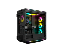 מארז Corsair iCUE 5000T RGB Temperered Glass Mid-Tower - שחור