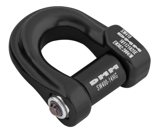 קומפקט שאקל-DMM Compact Shackles צורת D שחור