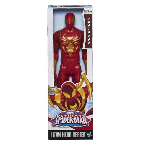 ספיידרמן - דמות איירון ספיידרמן  - SPIDERMAN  TITAN Hero Series Iron