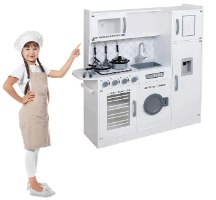 מטבח לילדים מעץ אלקטרוני אביב W10C364C מאת בית העץ