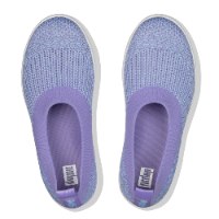 נעל אוברניט בלרינה לוונדר פיטפלופ FITFLOP