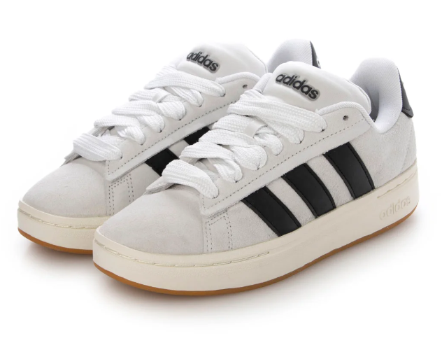 נעלי אדידס Adidas GRAND COURT אפור שחור