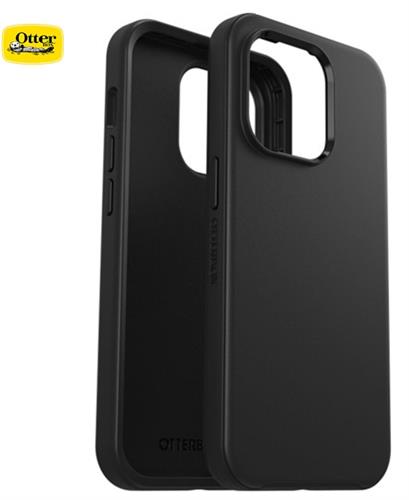 כיסוי שחור OtterBox Symmetry לאייפון 15 פרו מקס - הגנה קשיחה ודקה