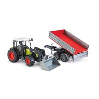 טרקטור קלאס ועגלת משא - 02112 BRUDER CLAAS Nectis