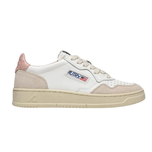 Autry Medalist Low Sneakers Powder White