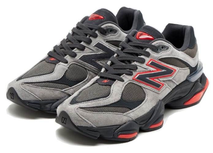 סניקרס ניו בלאנס New Balance NB 9060 אפור אדום