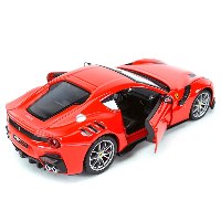 דגם מכונית בוראגו פרארי אדומה Bburago Ferrari F12 TDF Red 1/24