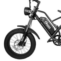 אופניים חשמליים ריידר רטרו עם סוללה 48 וולט 13 אמפר - צבע שחור (RIDER RETRO 48V/13AH)
