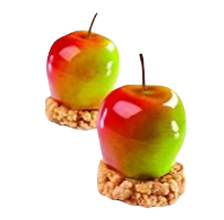 תבנית ליצירת קינוח בצורת תפוח