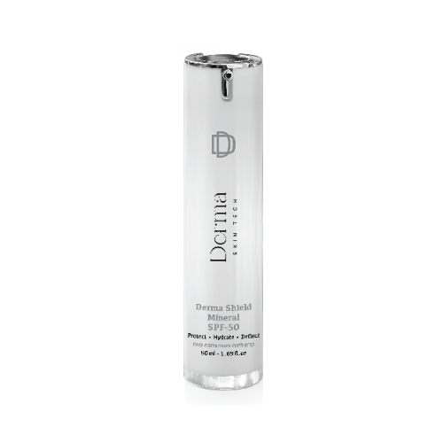 Derma Shield Mineral SPF-50 – קרם לחות יומיומי עם הגנה מינרלית רחבת טווח