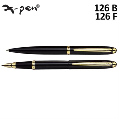 עט קלאסיק  שחור זהב  X-Pen CLASSIC דגם XP-126