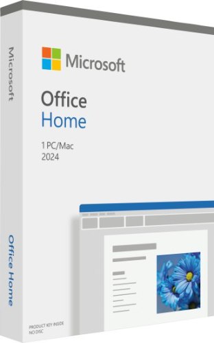 אופיס Retail ללא דיסק התקנה Microsoft Office Home 2024 - רשיון למחשב אחד - שפת ממשק אנגלית