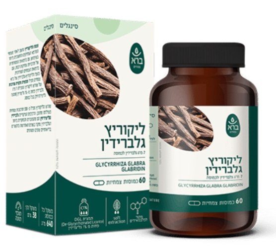 ליקוריץ-גלברידין | GLYCYRRHIZA GLABRA GLABRIDIN