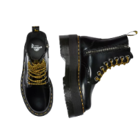 Jadon Max Platform Boots - BLACK