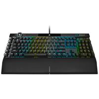 מקלדת גיימינג מכאנית אופטית Corsair K100 RGB OPX RGB אנגלית בלבד