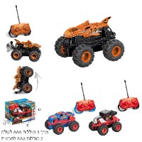 מכונית שלט הוט ווילס MONSTER TRUCK 1:43