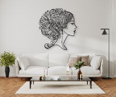Floral Hair Woman