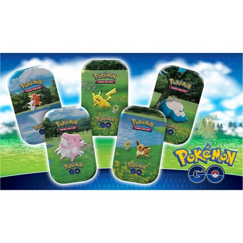 סט 5 פוקימון גו מיני טין Pokemon TCG: Pokemon Go Mini Tin