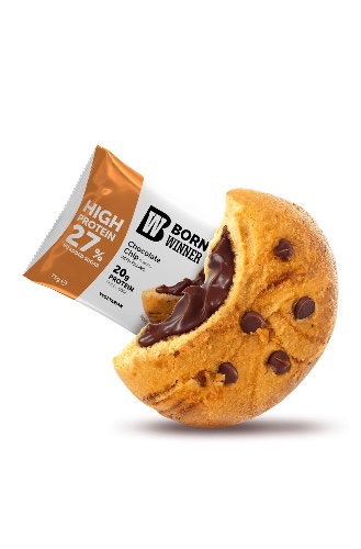 עוגת חלבון עם מילוי שוקולד (12 חטיפים במארז) Chocolate Chip With Filling